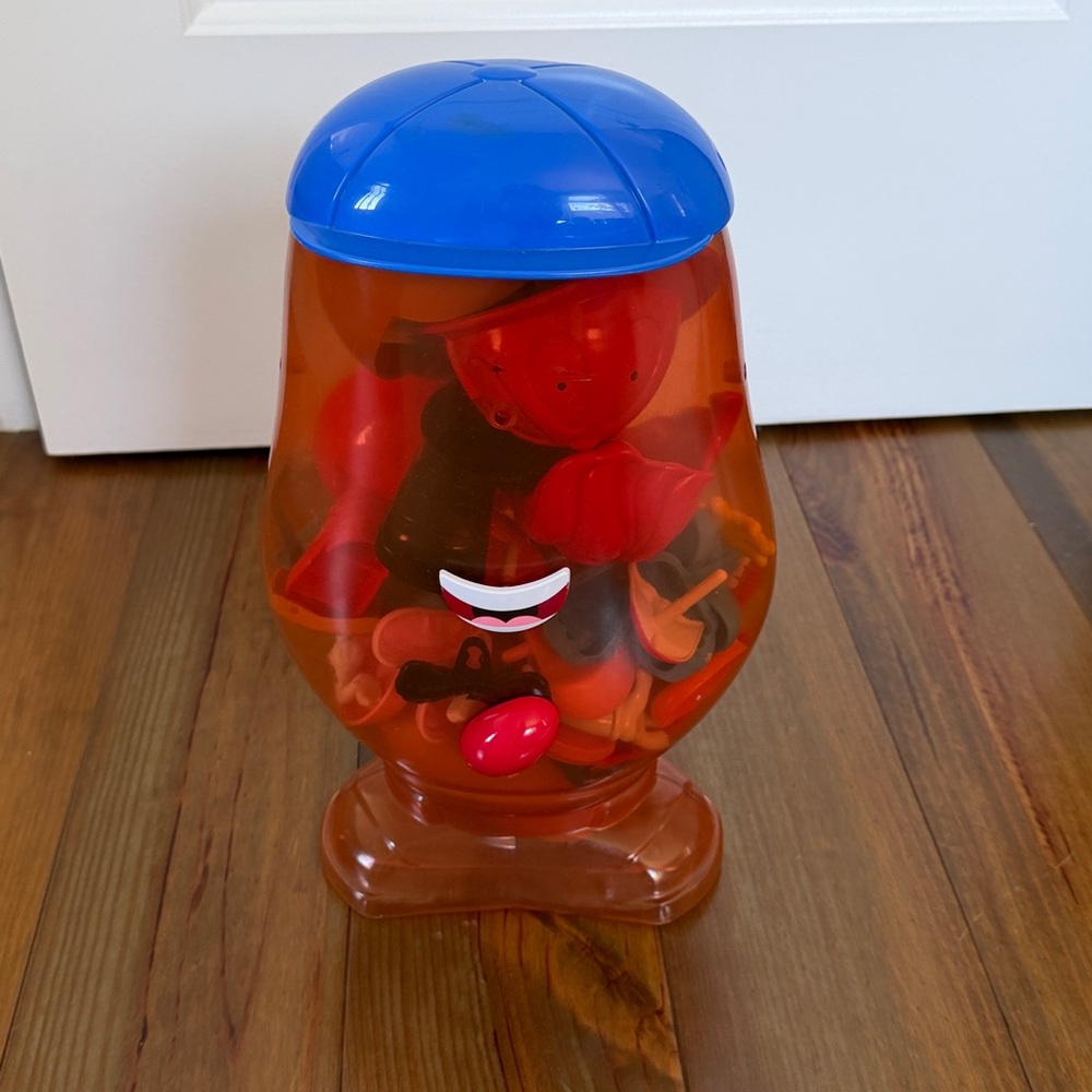 Mr. Potato Head Toy Set with Blue Lid